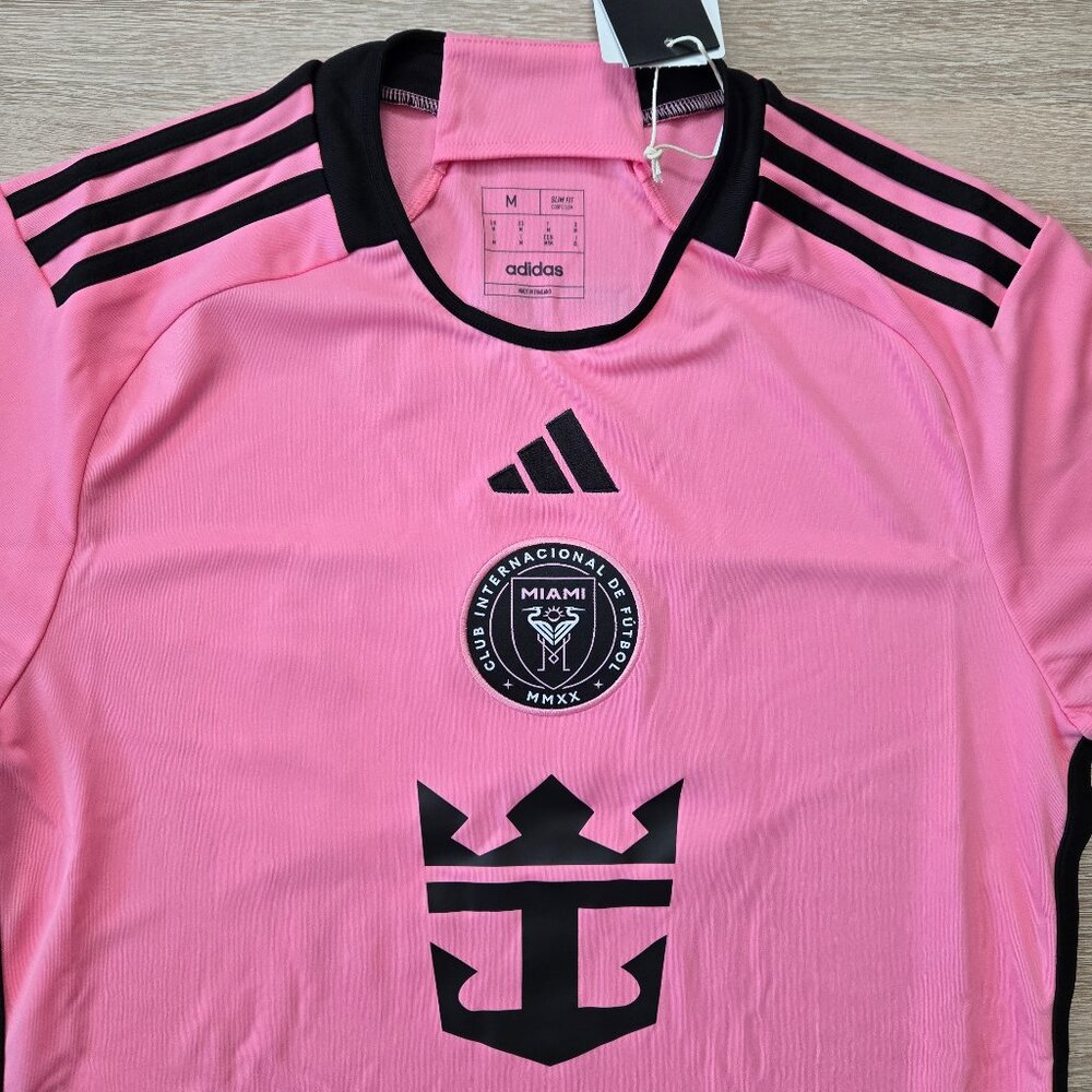 Adidas Inter Miami CF Messi Home Soccer Jersey Medium Official $130 New With Tag - Picture 17 of 17